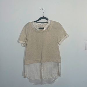 J.Crew Women’s layered top, size Small.